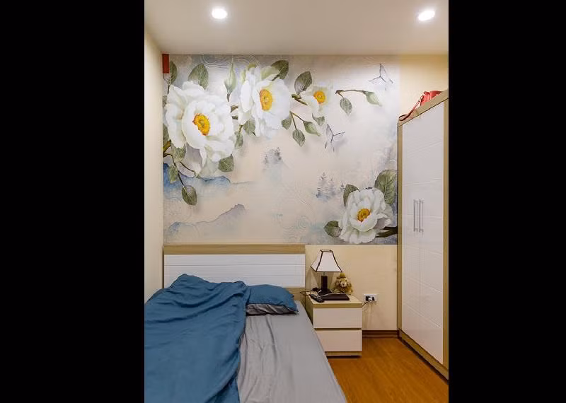 Đây là không gian thường được Thanh Tú dùng để tiếp đón bạn bè hoặc ăn uống khi gia đình hội đủ các thành viên bao gồm bản thân chị, hai con gái, con rể và cháu ngoại.