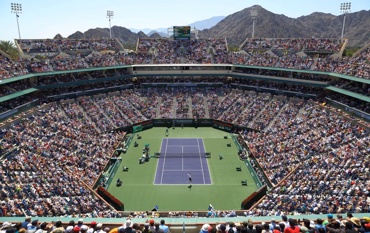 Indian Wells Tennis Garden nằm tại bang California của nước Mỹ. Indian Wells Tennis Garden là địa điểm được chọn để tổ chức giải Master 1000 một trong những giải đấu quan trọng trong năm của làng tennis.