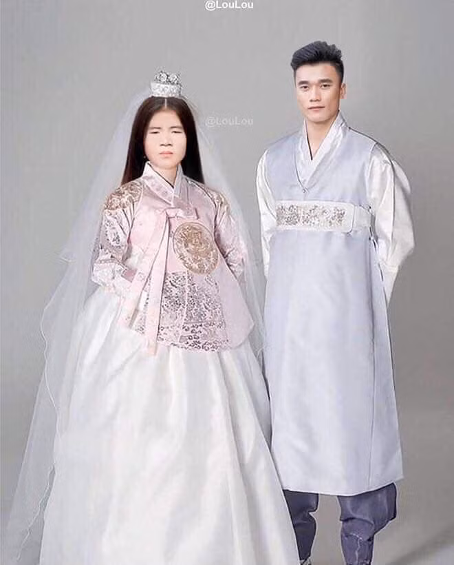 Đám cưới cổ tích của cặp tình nhân Chinh "đen" và Dũng "soái ca".