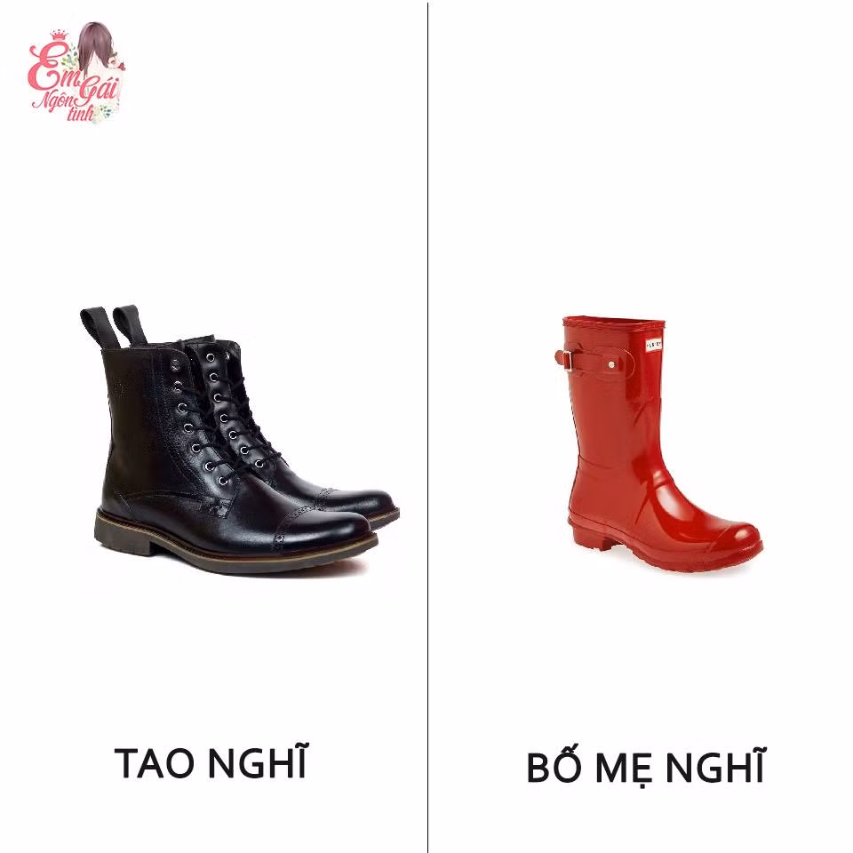Đôi giày da cao cổ Chelsea Boots thời thượng sẽ bị hiểu nhầm là đôi ủng người bạn thân thiết của các bác làm nông.