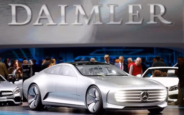 Daimler sở hữu 13 thương hiệu
