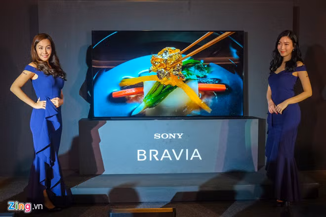 TV cao cấp nhất được Sony giới thiệu trong năm nay là mẫu A9G sử dụng tấm nền OLED. Đây là phiên bản nâng cấp của A9F được ra mắt cuối năm 2018.