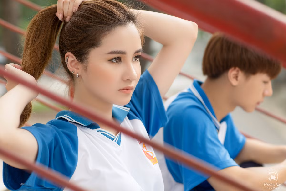 Sở hữu gương mặt ưa nhìn với những đường nét tinh túy cùng làn da trắng mịn, Minh Tâm thu hút sự chú ý mỗi khi xuất hiện.