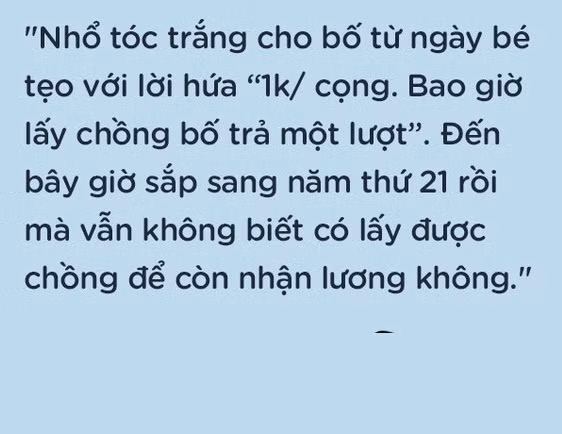 Dan mang thich thu khoe ki niem lan dau kiem ra tien
