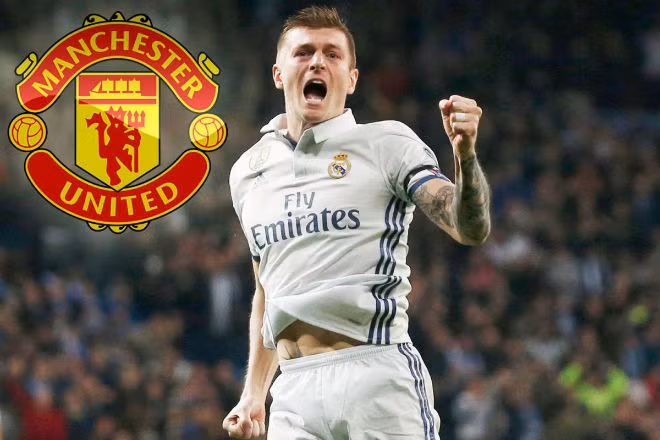 Chuyển nhượng bóng đá mới nhất từ Don Balon, M.U xem Kroos là sự lựa chọn lý tưởng nhất mùa hè 2018.