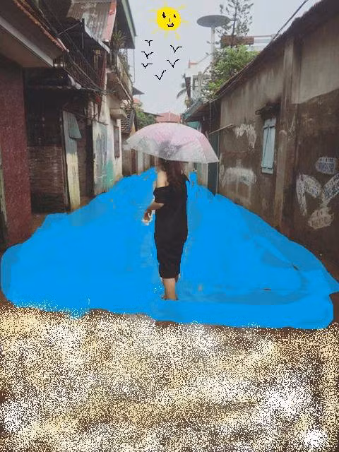 Tài năng có hạn, thủ đoạn có thừa nên cách tốt nhất để có nước trong xanh đó là tô màu cho chúng.
