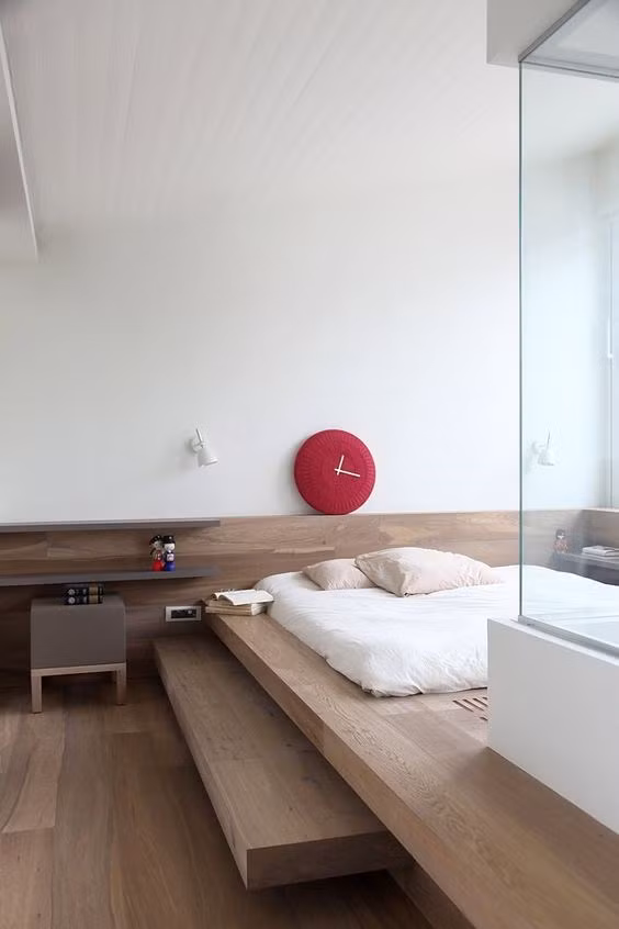Một mẫu giường giúp tận dụng tối đa không gian trống dưới gầm giường.