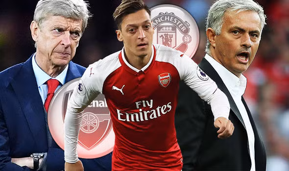 Theo tin chuyển nhượng bóng đá từ tờ Mirror, Mourinho đã giục BLĐ M.U triển khai ngay thương vụ xuống tiền 22 triệu bảng để đưa Mesut Ozil về sân Old Trafford. Ảnh: Mirror