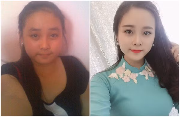 Cô gái được chú ý tới nhờ màn lột xác trước và sau đại học đó là Lường Thị Khánh Huyền (SN 1998) hiện là sinh viên Đại học Công nghệ thông tin và Truyền thông Thái Nguyên.