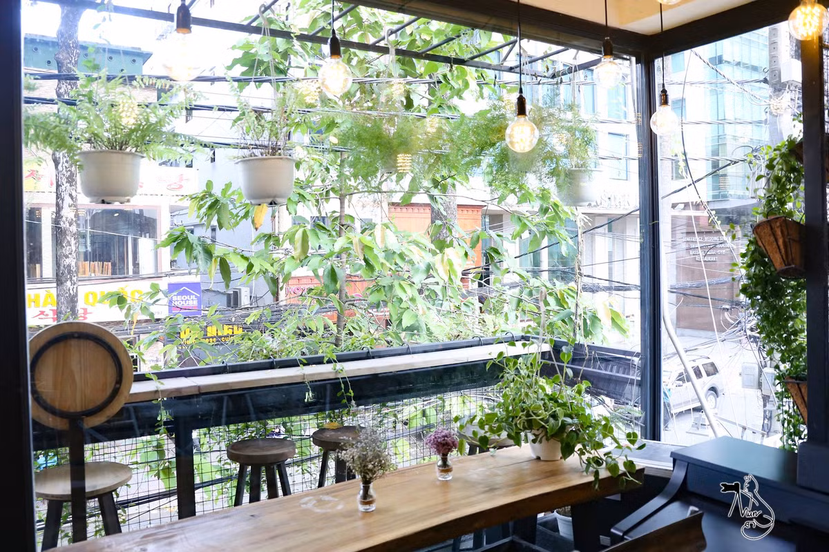 Căn phòng được cho là đặc sắc nhất tại The Lanban là Penthouse, trong đó có phòng khách, phòng ngủ giường đôi, sân thượng. Phía trên còn có một gác lửng có thêm 1 giường đôi có lối ra khu vườn phía sau nhà.