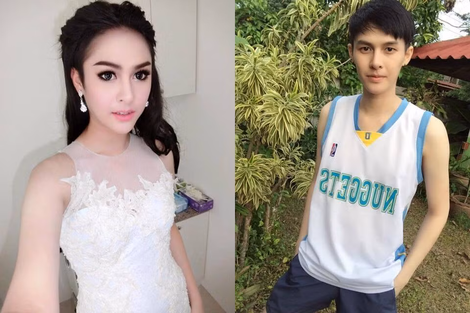 Mới đây, xuất hiện trên mạng xã hội một chàng trai người Thái khiến nhiều người phải phân vân khi sở hữu cả vẻ đẹp trai lẫn xinh gái.