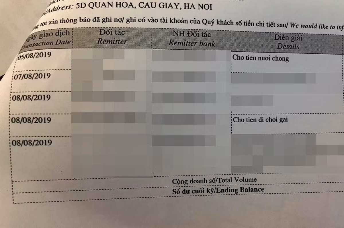 Cuoi ru ruoi voi noi dung chuyen khoan ngan hang 