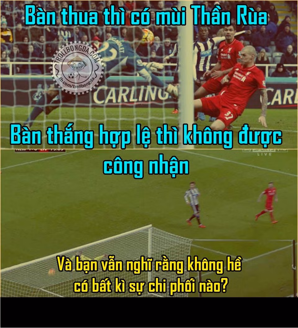 Sự đen đủi khiến Liverpool phải lĩnh nhận trận thua với tỷ số 0-2 trước Newcastle đang có một phong độ rất nhợt nhạt.
