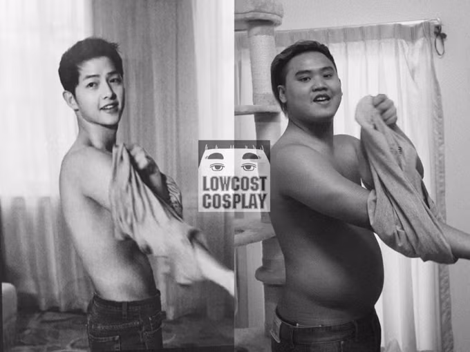 "Nam thần" Song Joong Ki của bộ phim Hậu duệ mặt trời cũng không nằm ngoài tầm ngắm cosplay của anh.