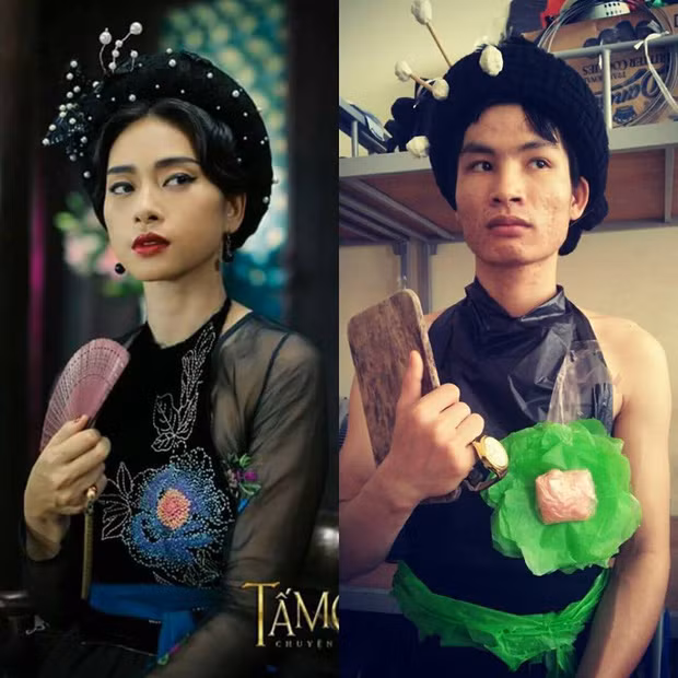 Đến với cosplay của Lê Công Tuấn không chỉ vì tình yêu mà đây cũng là niềm vui của anh bạn 30 tuổi này để xua tan đi mọi căng thẳng trong cuộc sống mưu sinh hàng ngày. Khi căng thẳng, cậu bạn này lại ngồi lần mò trên mạng những bức ảnh của người nổi tiếng rồi nảy ra trong đầu mình những dụng cụ có thể biến bức ảnh đó trở nên hài hước và sau đó bắt tay vào thiết kế rồi tự chụp ảnh.
