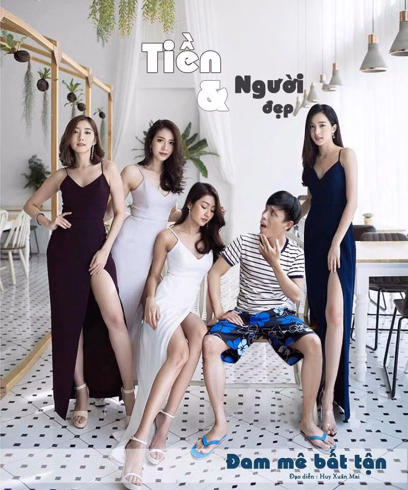 Không chỉ làm diễn viên, Mai Xuân Huy còn tự phong cho mình chức danh đạo diễn trong những bức ảnh sống ảo của mình.