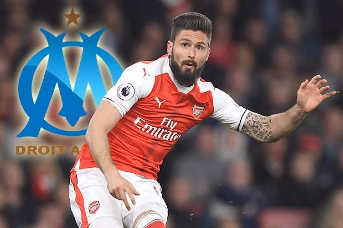 Marseille chi 25 triệu bảng đón Giroud: Theo thông tin chuyển nhượng bóng đá từ tờ Mirror, CLB Ligue 1, Marseille đang tỏ ra khá tự tin vào việc sở hữu tiền đạo Olivier Giroud từ Arsenal khi chấp nhận chi ra số tiền 25 triệu bảng, nhiều hơn 5 triệu so với mức giá West Ham đưa ra. Giroud đang đối diện tương lai bất ổn tại sân Emirates sau sự xuất hiện của tân binh đắt giá Alexandre Lacazette. Ảnh: Mirror