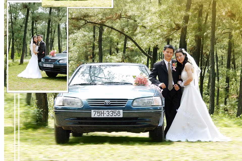 Về chuyện tình của anh Hải và chị Mi cũng có nhiều điều đặc biệt. Anh Hải và chị Mi quen nhau 7 năm sau đó mới quyết định đi đến kết hôn. Đến bây giờ là đã 10 năm về sống chung một nhà nhưng tình cảm anh chị dành cho nhau vẫn luôn mặn nồng như ngày mới yêu.