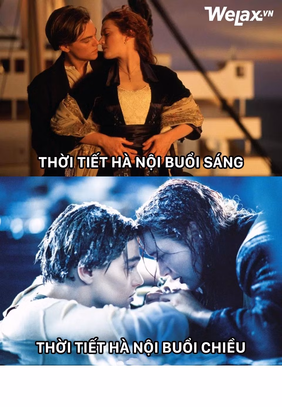 Trong ngày 8/1 vừa qua, người dân tại Thủ đô Hà Nội đã bắt đầu cảm nhận được sự "dở mặt" của thời tiết và cũng từ đó, dân mạng đã chế ra những bức ảnh bất hủ. Khi sáng nhiệt độ vẫn ấm áp có nhưng khi về chiều, thời tiết Hà Nội băng giá một cách đột ngột.