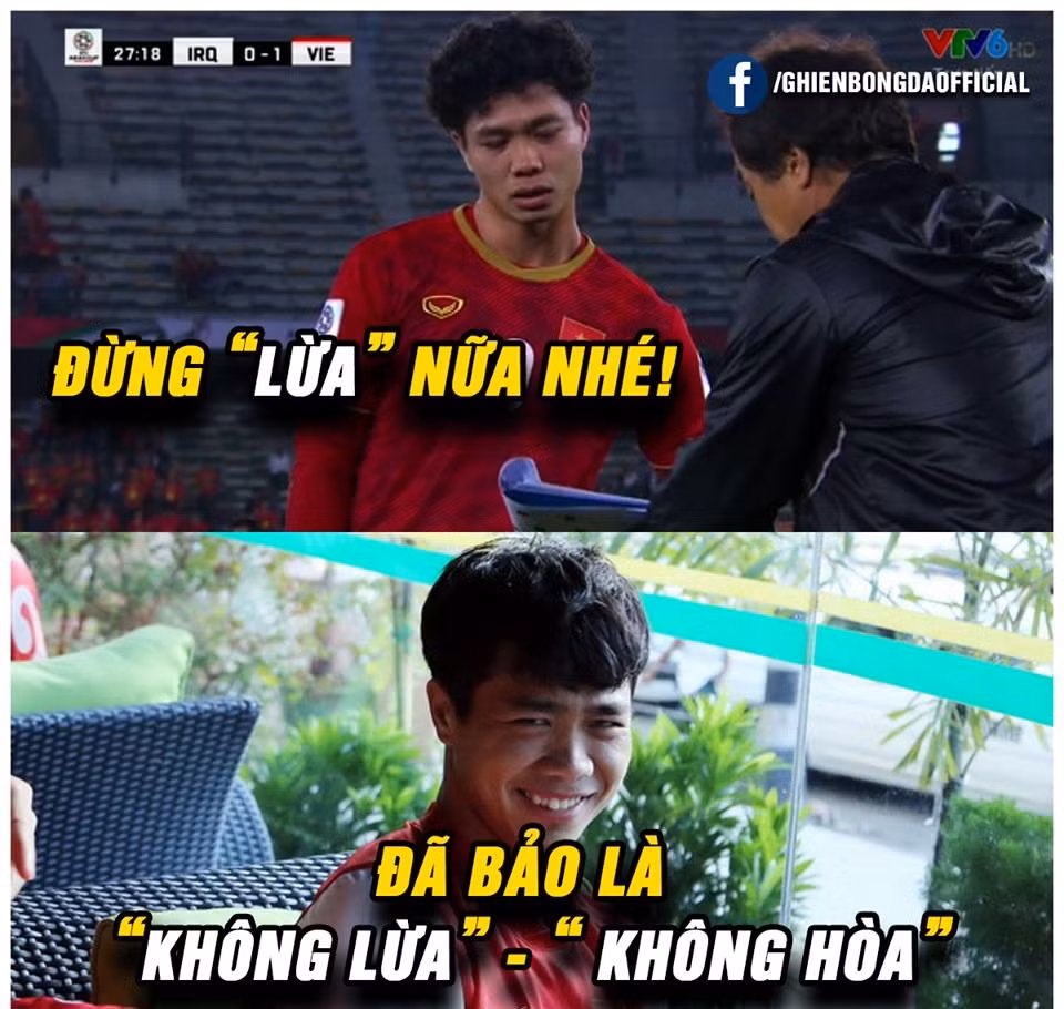 Phải lừa thì đội tuyển mới không hòa.