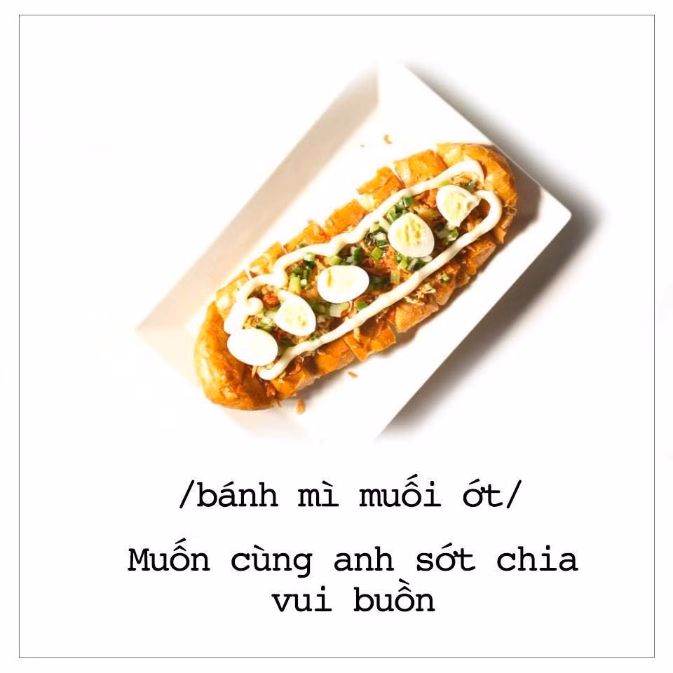 Sử dụng nhưng từ đồng âm, những câu nói ngôn tình, thả thính của dân mạng sẽ trở nên ngọt ngào, đủ màu sắc và mùi vị với cách tỏ tình này.