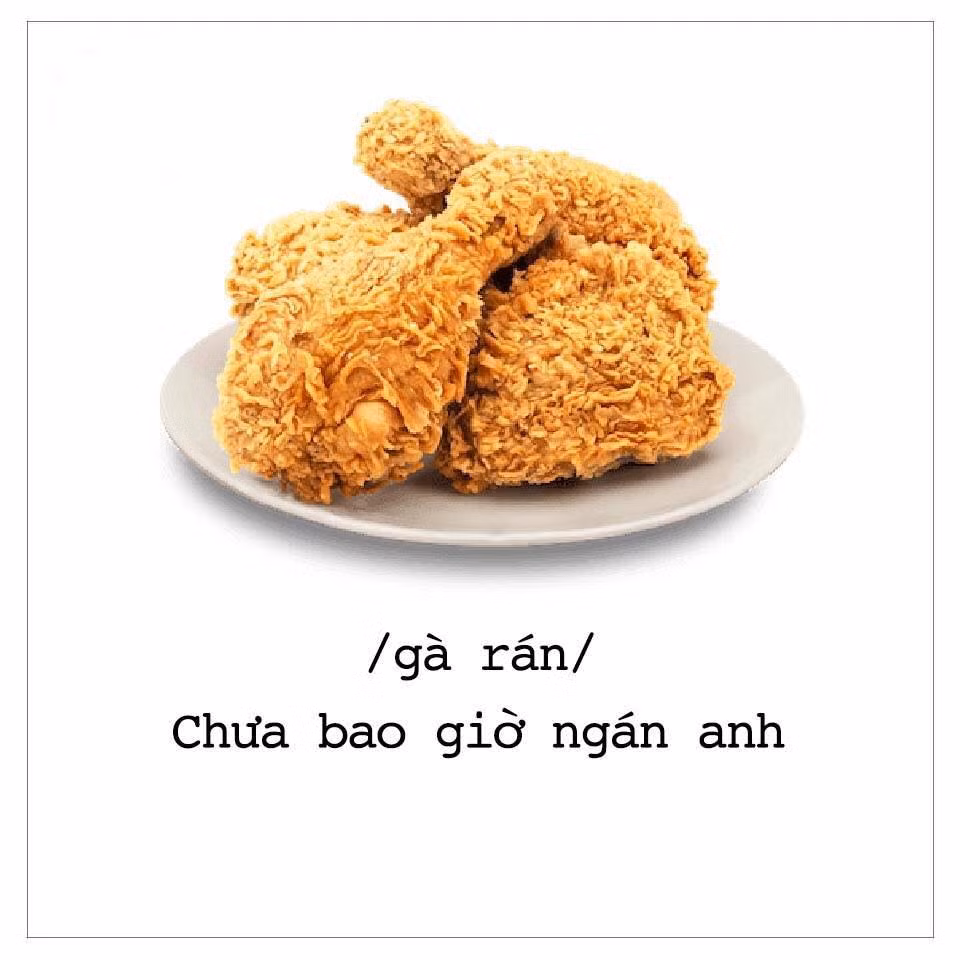Nếu cô nàng, anh chàng mà bạn nhắm tới thích ăn gà rán, hãy tỏ tình với họ bằng cách này thì phần trăm thành công của bạn sẽ tăng lên rõ rệt.