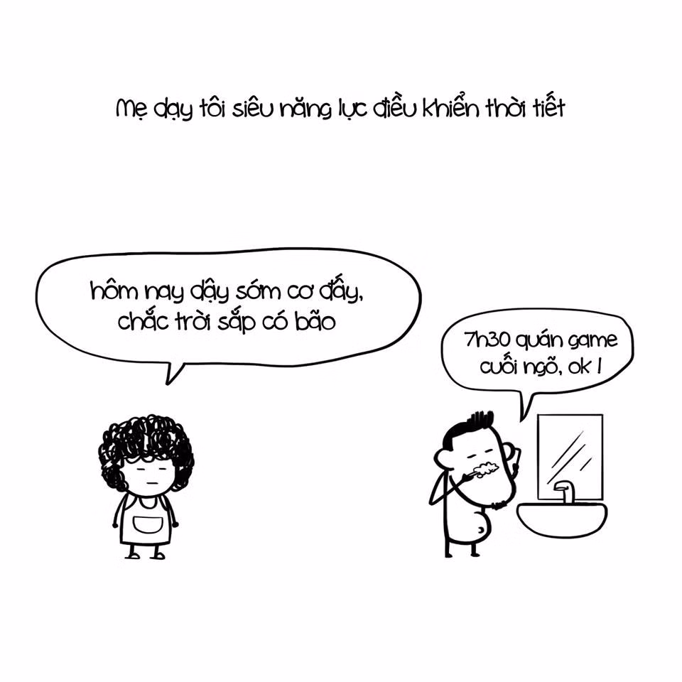 Mỗi lần thấy con có biểu hiện gì khác so với mọi ngày, mẹ đều có thêm câu nói quen thuộc.
