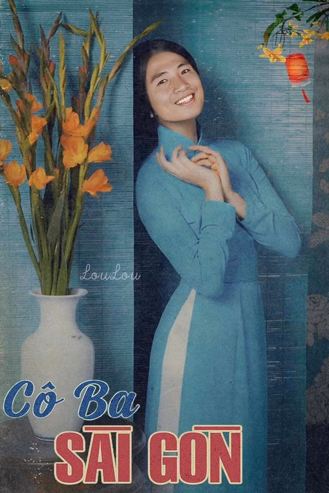"Dũng ơi! em đẹp quá, em tinh tế quá" là dòng bình luận được nickname Hoang Lan Anh để lại cho bức ảnh trung vệ Bùi Tiến Dũng nhập vai vào Cô ba Sài Gòn.