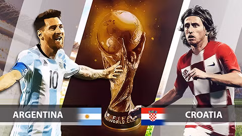Truc tiep Argentina 0-3 Croatia: Vu cong Tango thua tham ngay Messi 