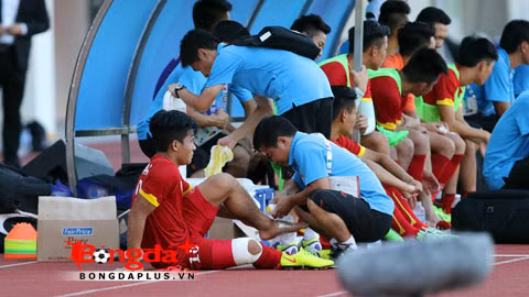 U23 Viet Nam don nhan tin buon sau tran dai thang Brunei