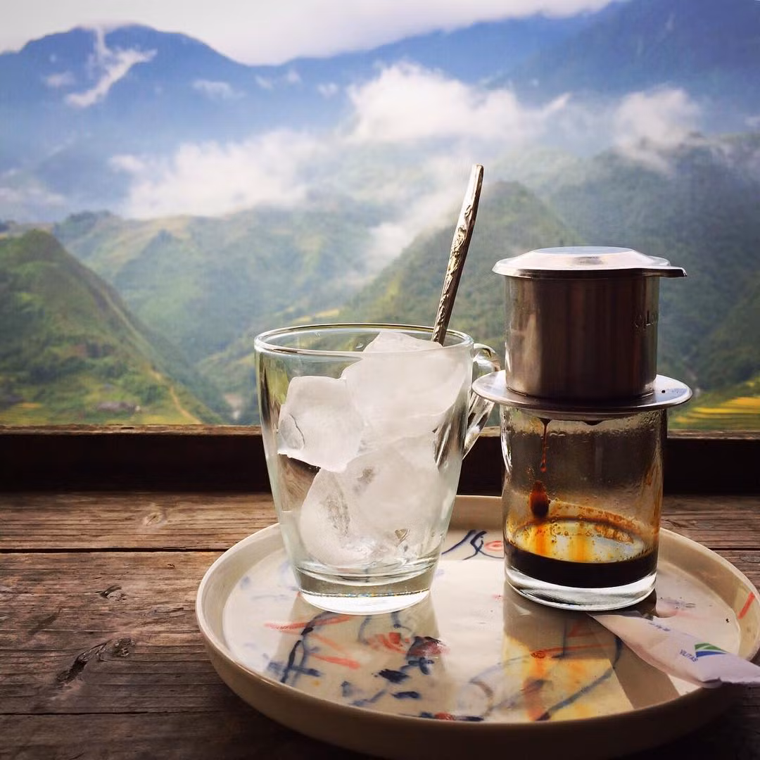 Một góc view đẹp từ quán cà phê Gem Valley ở Sa Pa. Ảnh: Thanhhiep0709.