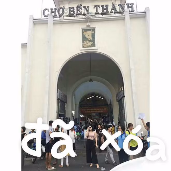 Tuy nhiên đa phần những người nhờ dân mạng chỉnh ảnh thường không nhận về được cái kết ưng ý nhưng vẫn có rất nhiều người vì "mù" công nghệ nên vẫn "đem trứng giao cho ác" như cô bạn mới đây có bức ảnh tại chợ Bến Thành - TP HCM.