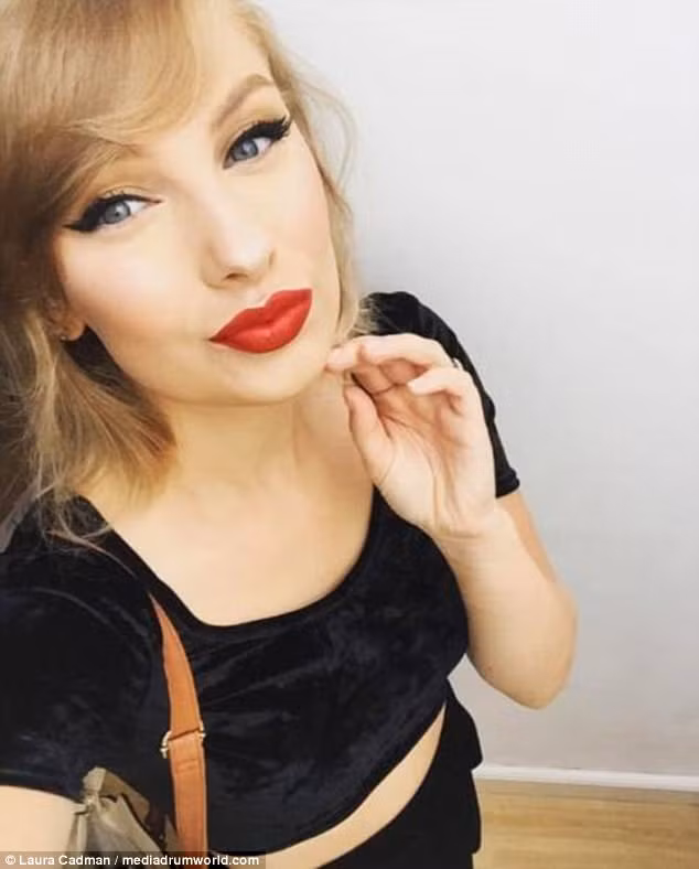 Cùng ngắm loạt ảnh cực giống với Taylor Swift của cô gái trẻ 20 tuổi đến từ Anh - Laura Cadman. Ảnh trong bài: Instagram nhân vật.