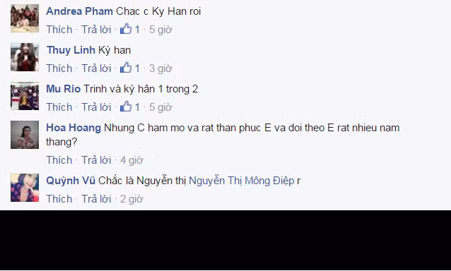 Dù không nhắc đến tên bất cứ ai nhưng hầu hết mọi người đều cho rằng đó là cô em gái Kỳ Hân. Chính dòng trạng thái của ông bầu Khắc Tiệp đã trở thành tâm điểm bàn tán của cư dân mạng.