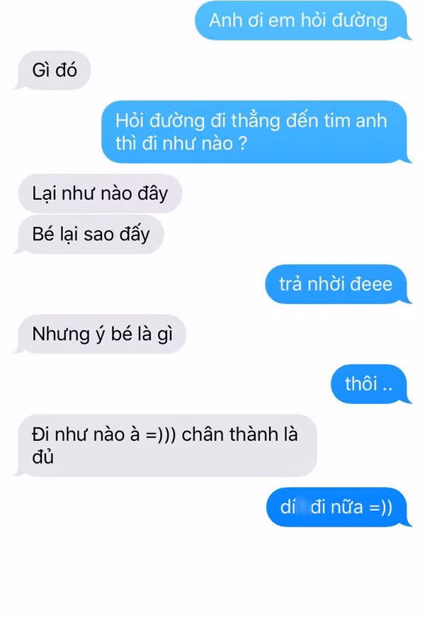 Trào lưu hỏi đường vào trái tim hiện đang trở nên khá hot và được nhiều dân mạng sử dụng sau đó khoe chiến tích trên trang cá nhân của mình.