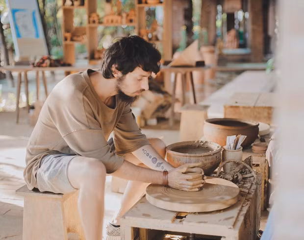 Mọi ngóc ngách ở công viên Đất Nung Thanh Hà đều cực đẹp - tha hồ để bạn "thả dáng" chụp ảnh. Ảnh sử dụng trong bài: Sưu tầm Facebook.