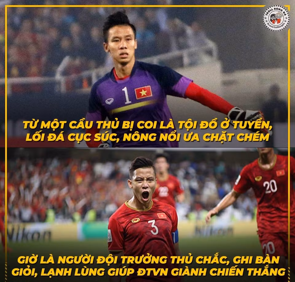 Từ tội đồ của đội tuyển Việt Nam, Ngọc Hải trưởng thành và chững chạc hơn rất nhiều với tấm băng đội trưởng trên tay.