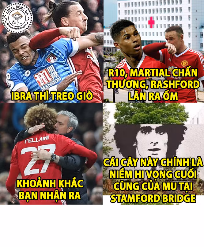 Thiếu hụt lực lượng nghiêm trọng, Mourinho từng tính dùng Fellaini làm tiền đạo cắm cho MU.