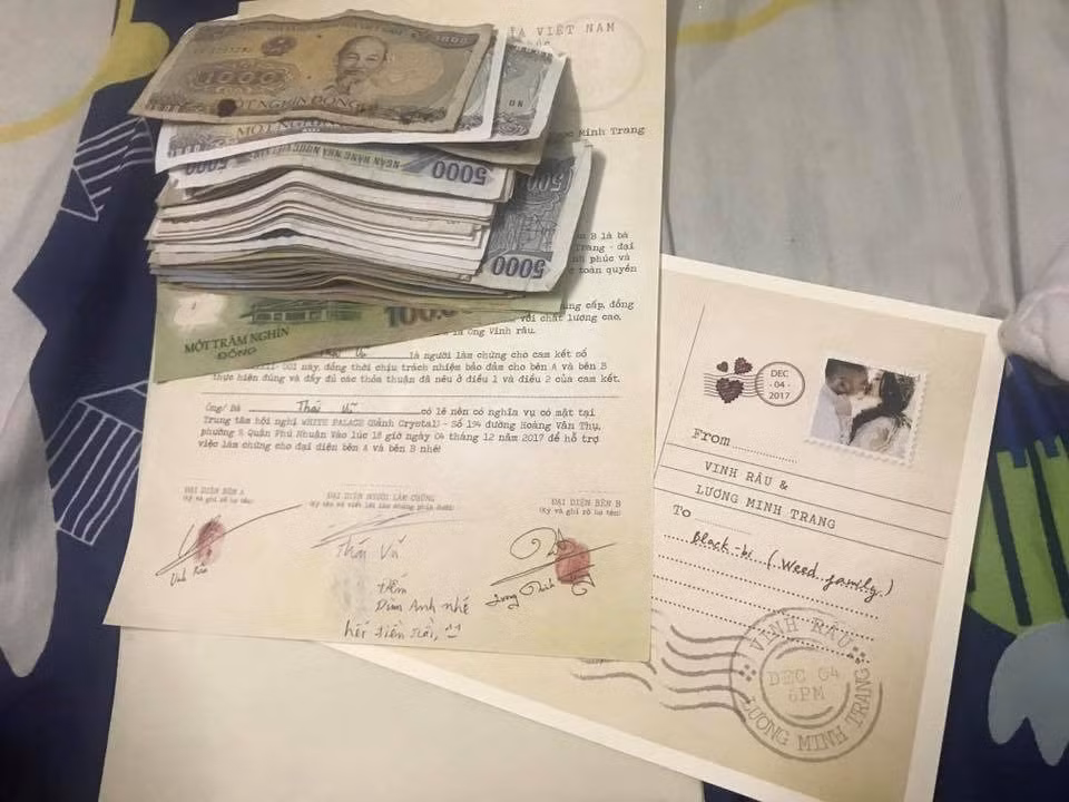 Đổi toàn tiền lẻ đi đám cưới là điều mà nhiều người đã từng nghĩ tới. Ảnh trong bài: Sưu tầm Facebook.