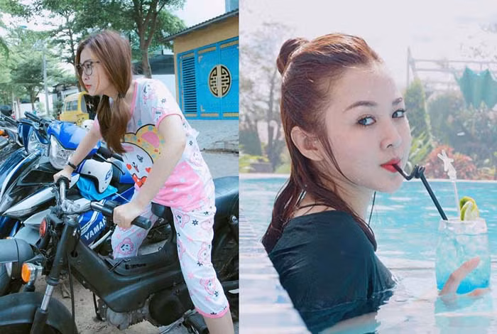 Ở nhà, Ribi Sachi ăn vận khá giản dị nhưng khi ra đường, cô nàng đã "phẫu thuật" hình ảnh của mình thành công ngoài sức mong đợi.