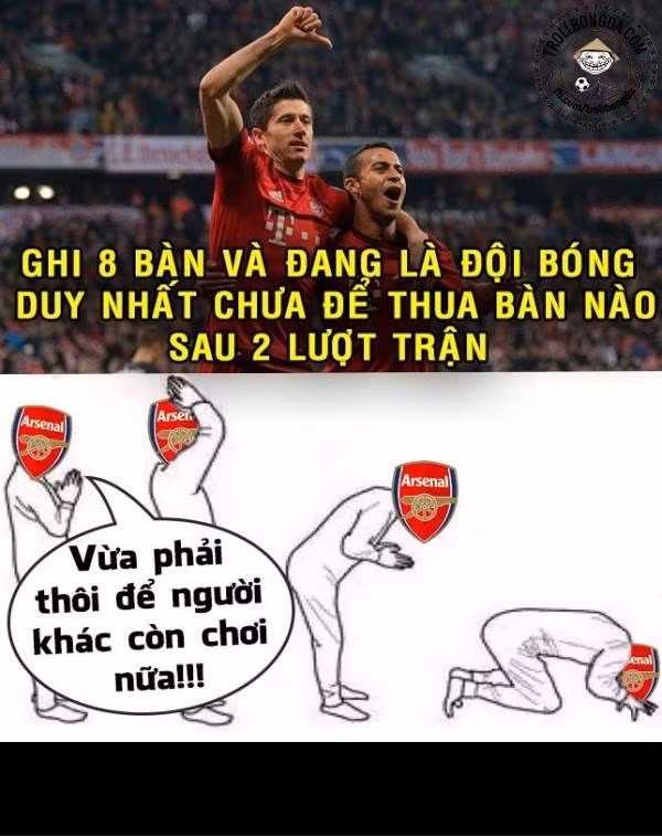 Bayern Munich đang thể hiện một phong độ cực kỳ khủng khiếp tại UEFA Champions League. CLB toàn thắng hai trận đấu, ghi được 8 bàn và chưa để lọt lưới bàn nào.