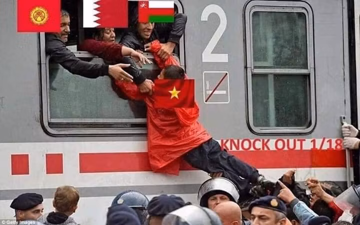 Việt Nam là đội cuối cùng giành tấm vé vào vòng 1/8 Asian Cup 2019 nhờ ít hơn đối thủ Lebanon đúng 2 thẻ vàng.