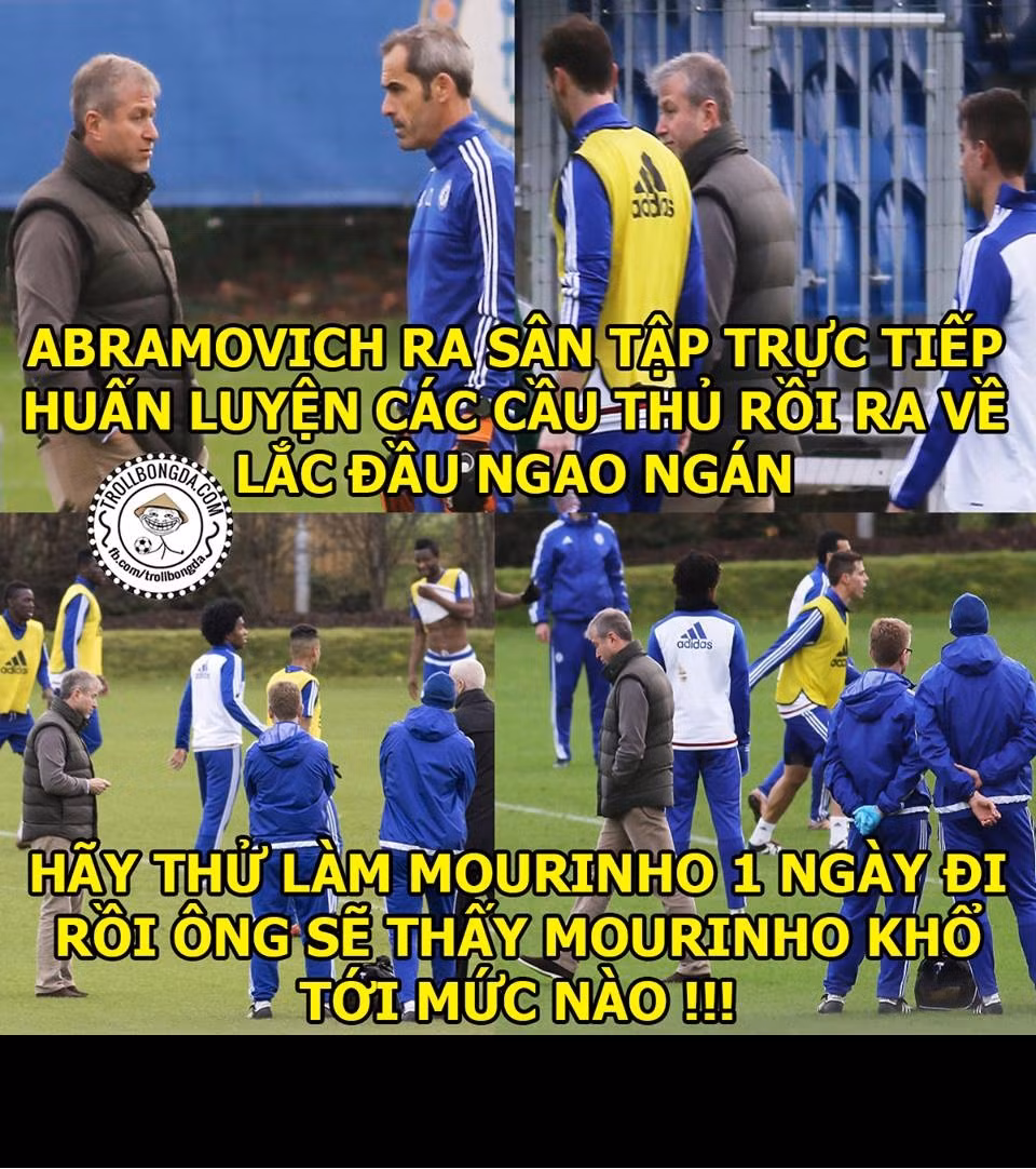 Thử làm Mourinho thì chủ tịch của Chelsea mới biết "người đặc biệt" khổ như thế nào.