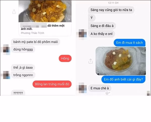 Cách đây chưa lâu, trên một diễn đàn, thành viên có nickname H.T. A đã đăng tải hình ảnh của món ăn với hình dạng khá kì dị khiến người xem hoài nghi không hiểu nó thực hư là gì, nhưng theo quảng cáo thì đó là bánh ngọt bông lan trứng muối.