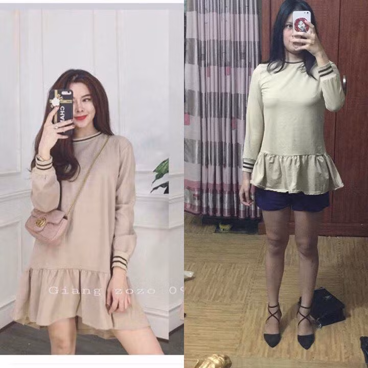 Người mẫu có thể mặc rất đẹp nhưng với người mua do hình thể khác nhau nên cũng có thể biến những món hàng online trở thành thảm họa.