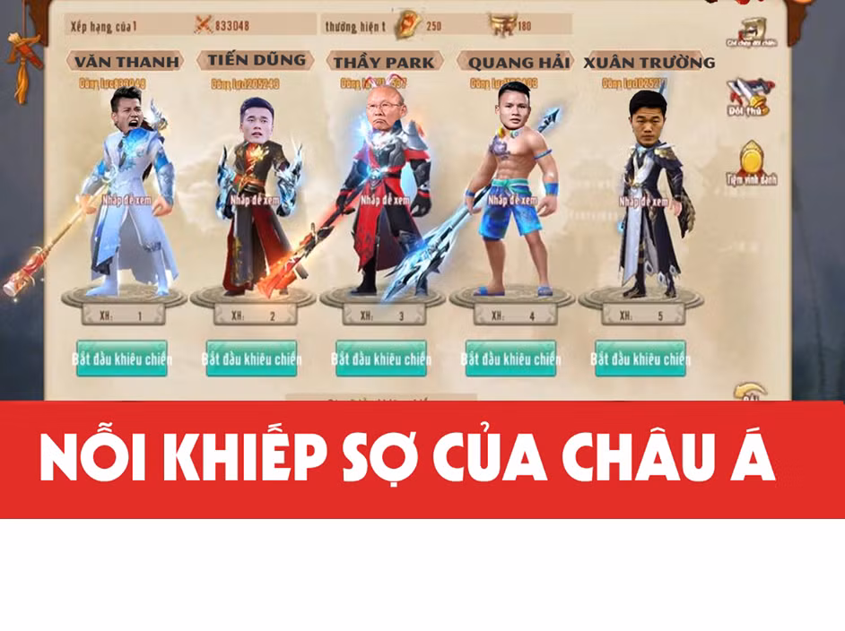Nỗi khiếp sợ của cả châu Á mang tên U23 Việt Nam với các chiến binh được vũ trang tốt.