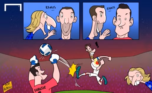 Tuy không được tham gia trận đấu giữa Croatia và Tây Ban Nha, song Luka Modric vẫn giúp thủ môn Subasic bắt bài pha đá 11m của Ramos (đồng đội của anh tại Real Madrid), qua đó giúp Croatia vượt qua Tây Ban Nha để độc chiếm ngôi đầu bảng tại VCK Euro 2016.