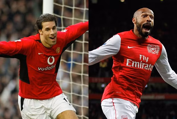 Cuộc đua danh hiệu Chiếc giày vàng tại Premier League giai đoạn 2001/2006 là cuộc đua giữa Thierry Henry (Arsenal) và Ruud Van Nistelrooy (Man Utd) luôn tạo ra sự thích thú cho các CĐV. Ở chân sút người Hà Lan là sự sắc bén, chớp cơ hội tuyệt vời trong vòng cấm đối phương. Còn huyền thoại ở Arsenal lại là một cầu thủ sở hữu tốc độ, sự thông minh, và đặc biệt anh có thể ghi bàn ở bất cứ địa điểm nào.