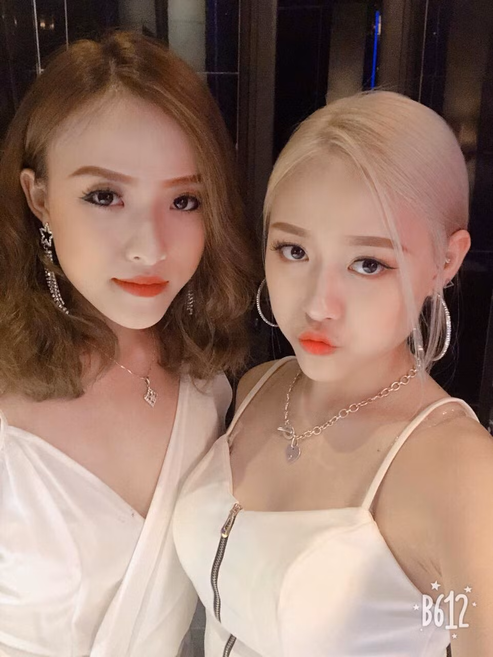 Trâm Đô và Trà Đặng sinh năm 1998 hiện sống ở Hải Phòng. Cả 2 cô bạn này đều là sinh viên trường Văn hóa Nghệ thuật Hải Phòng.
