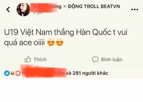 Xem U23 nhưng bạn trẻ này cứ ngỡ như mình đang xem các cầu thủ U19 Việt Nam thi đấu thời Công Phượng hay Xuân Trường.